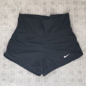 Nike high waisted running shorts